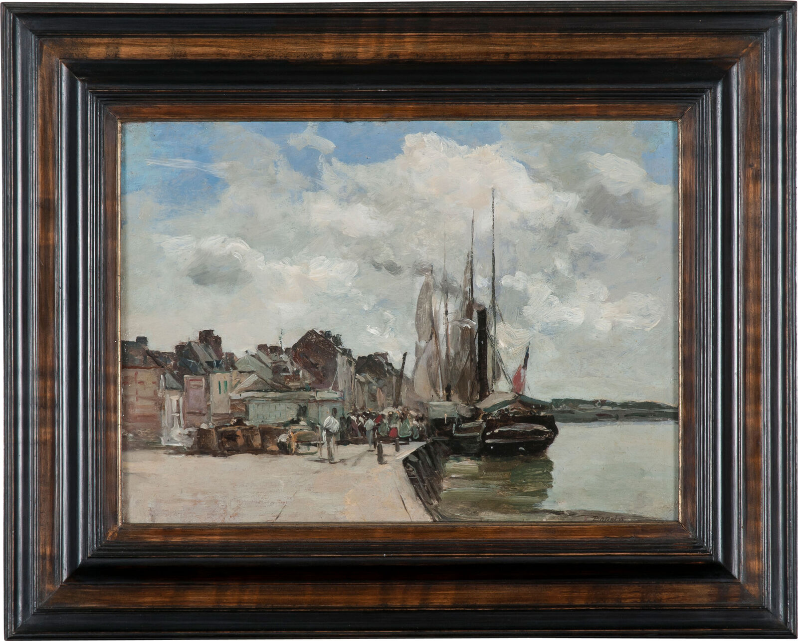 Museum Barberini | Eugène Boudin: Honfleur: The Port