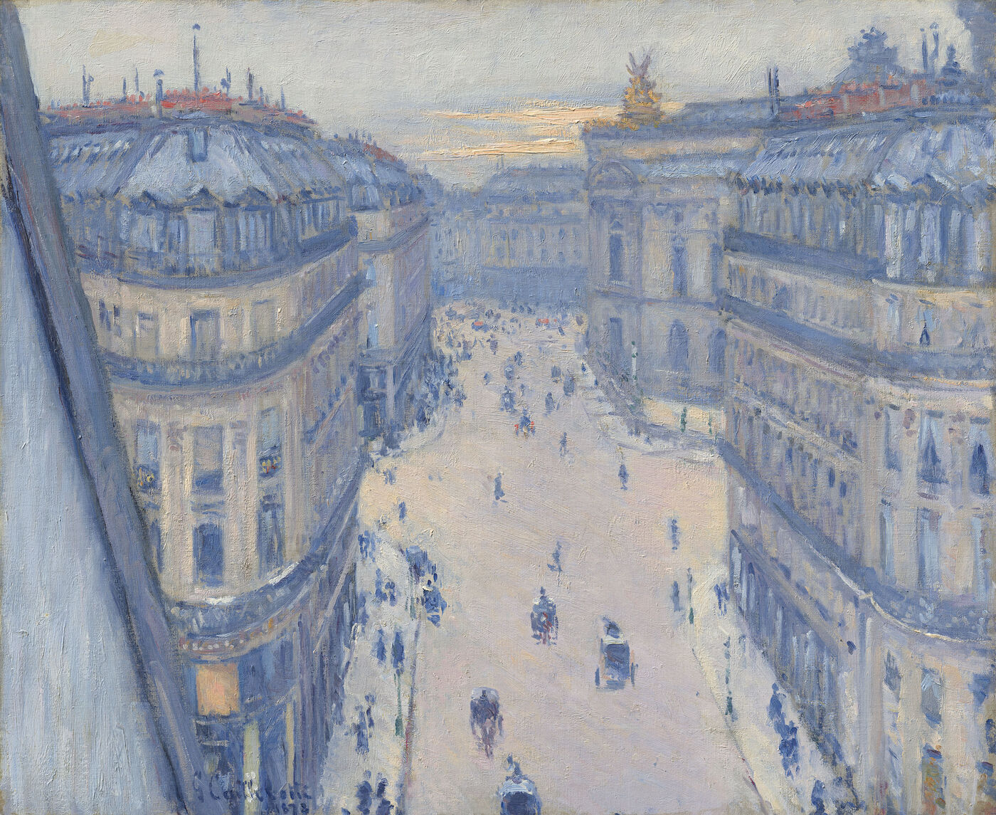 Museum Barberini | Gustave Caillebotte: Rue Halévy, View from the Sixth ...