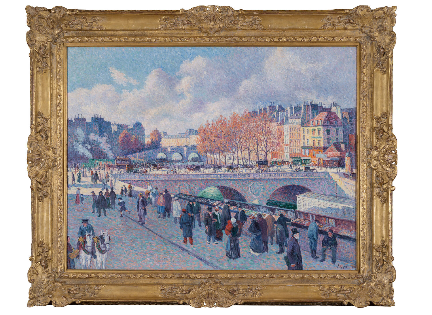 Museum Barberini Maximilien Luce Die Seine bei der Pont SaintMichel