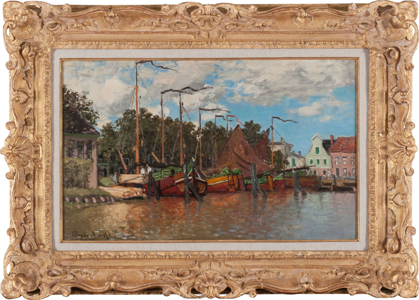 Museum Barberini | Claude Monet: Boats at Zaandam