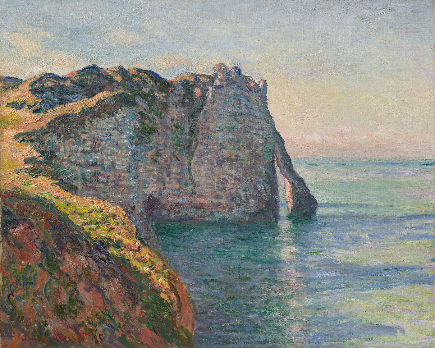 Museum Barberini Claude Monet The Cliff And The Porte Daval