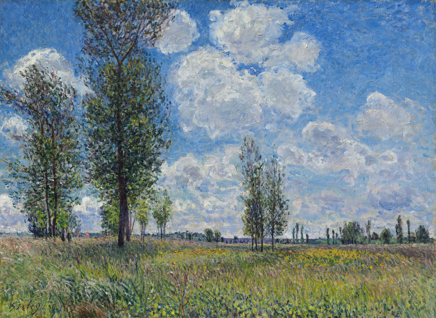 Museum Barberini | Alfred Sisley: The Meadow at Veneux-Nadon