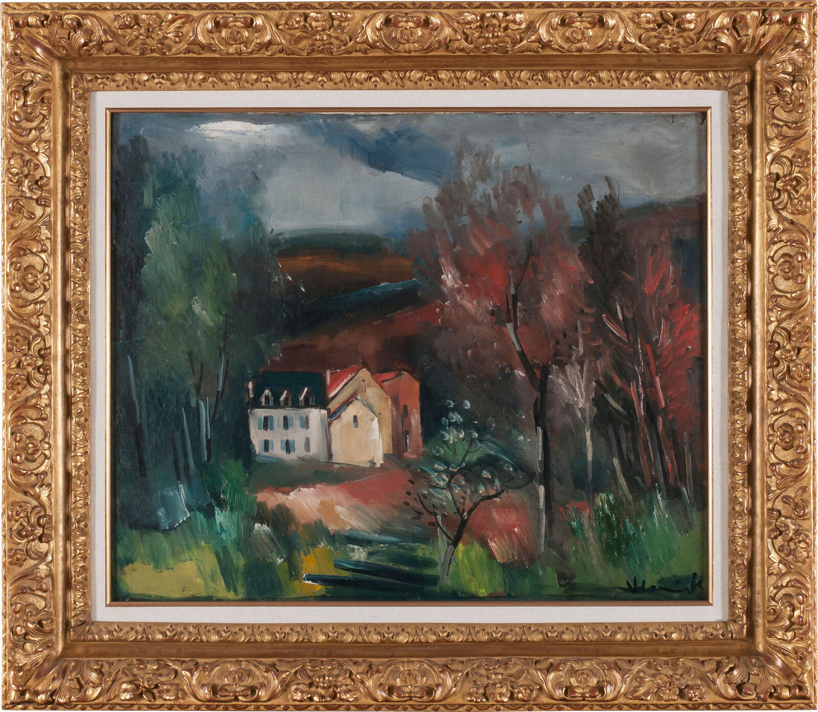 Museum Barberini | Maurice de Vlaminck: Landscape with Red Roofs